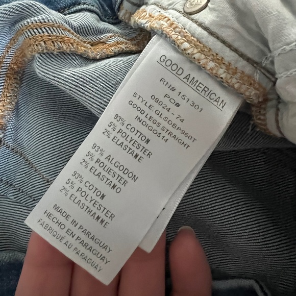 Good American Good Legs Straight - 32 - Picture 5 of 5